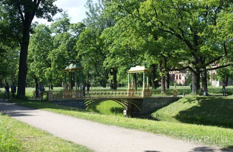 Александровский парк в Пушкине, Санкт-Петербург / Россия