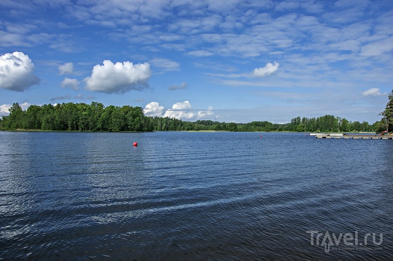 Голубое озеро -  Pühajärv / Эстония