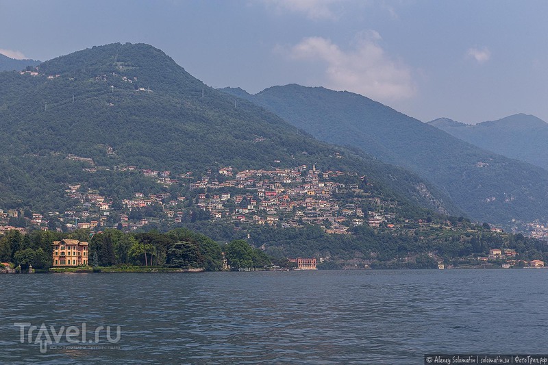 Прогулка на катере по озеру Комо / Фото из Италии