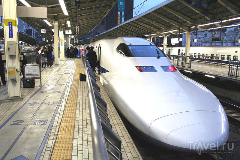 Япония: про Синкансэн (сверх-скоростные поезда) / Япония