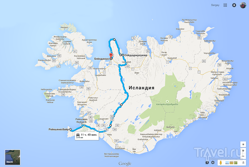 Путешествие по Исландии: поперек и вниз / Исландия