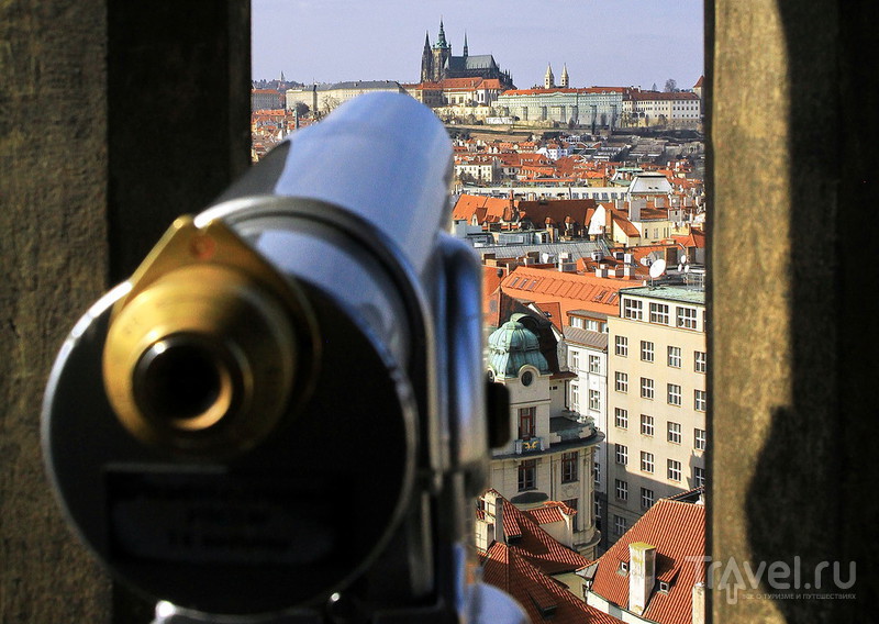 Прага с высоты / Фото из Чехии