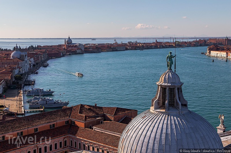 Венеция с высоты колокольни Сан-Джорджо / Фото из Италии