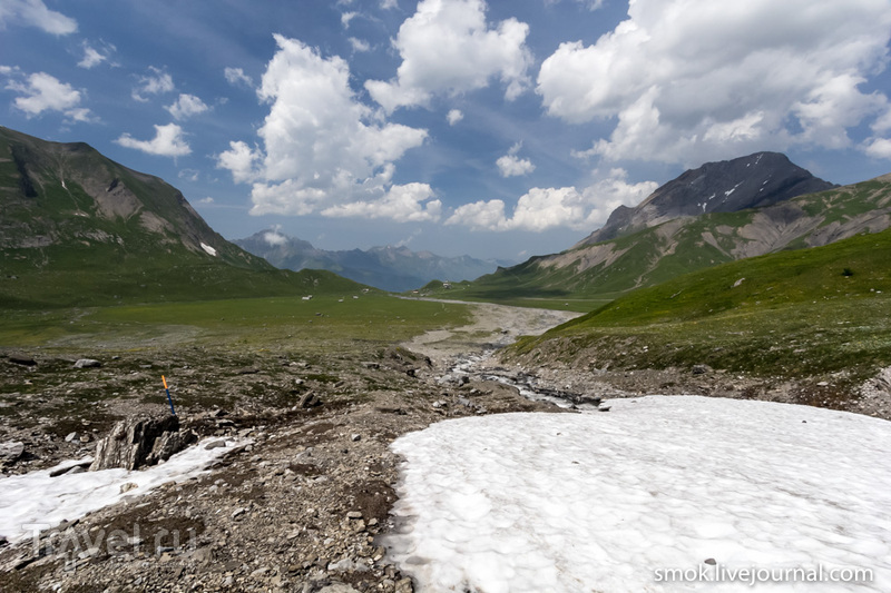 Швейцарские альпы - спасение от городской жары / Фото из Швейцарии