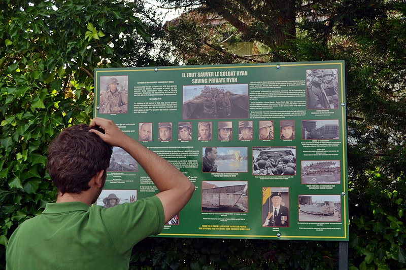 День Д 70 лет спустя -  туристический аттракцион на фоне благополучной Нормандии / Франция