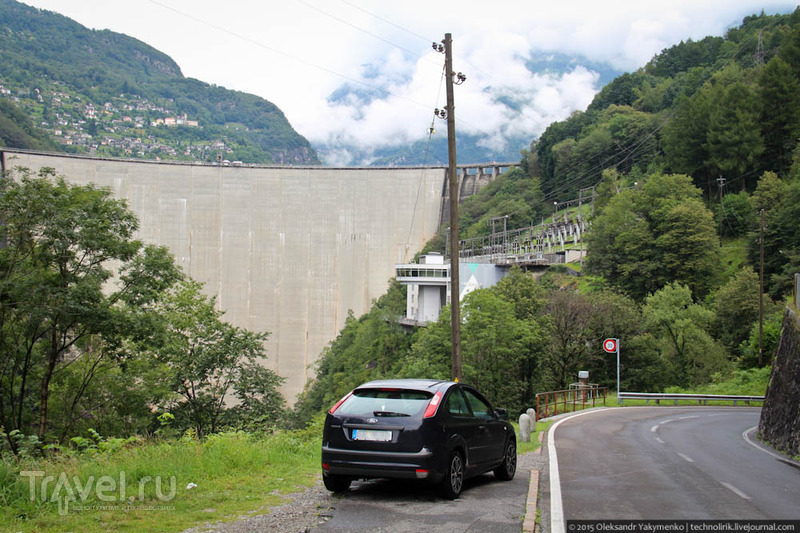 Плотина Верзаска / Фото из Швейцарии
