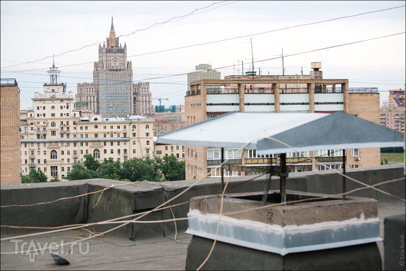 Экскурсии по крышам в Москве / Россия