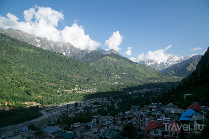 Другая сторона Ротанга - первого перевала на пути в Лех (Rohtang La) / Индия