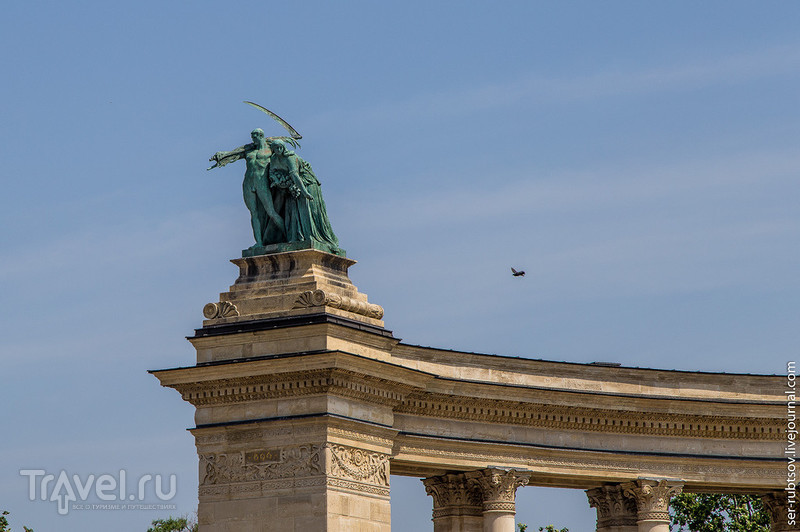 Площадь Героев в Будапеште / Фото из Венгрии