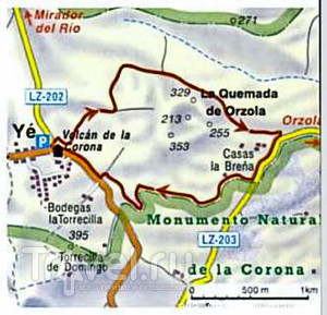   Lanzarote.    La Quemada de Orzola / 