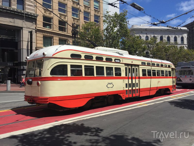 США: Исторические трамваи Сан-Франциско / США
