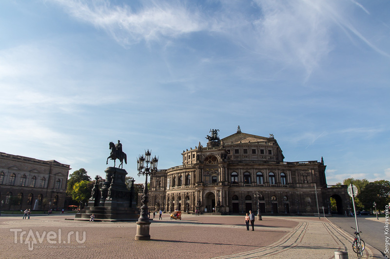 Дрезден: прогулки по улицам, центр города / Фото из Германии