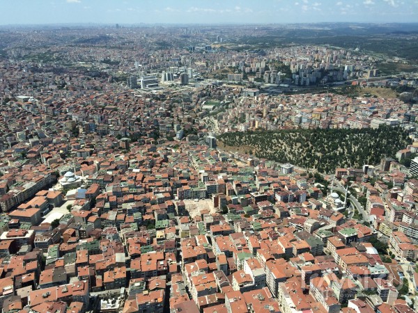 Стамбул с крыши небоскреба "Сапфир" и Ф.М. Достоевский / Турция