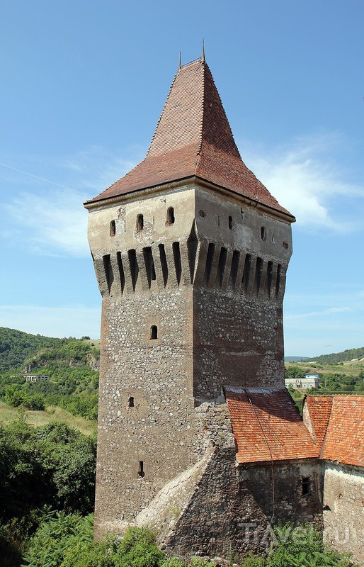 Дома с "глазами" в Sibiu и замок Корвинов в Hunedoara / Фото из Румынии