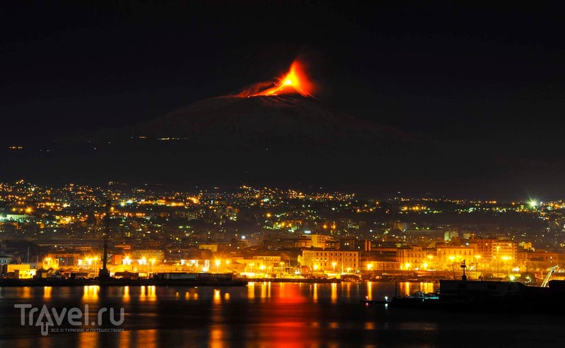 Путешествие к вулкану Этна. Сицилия / Фото из Италии