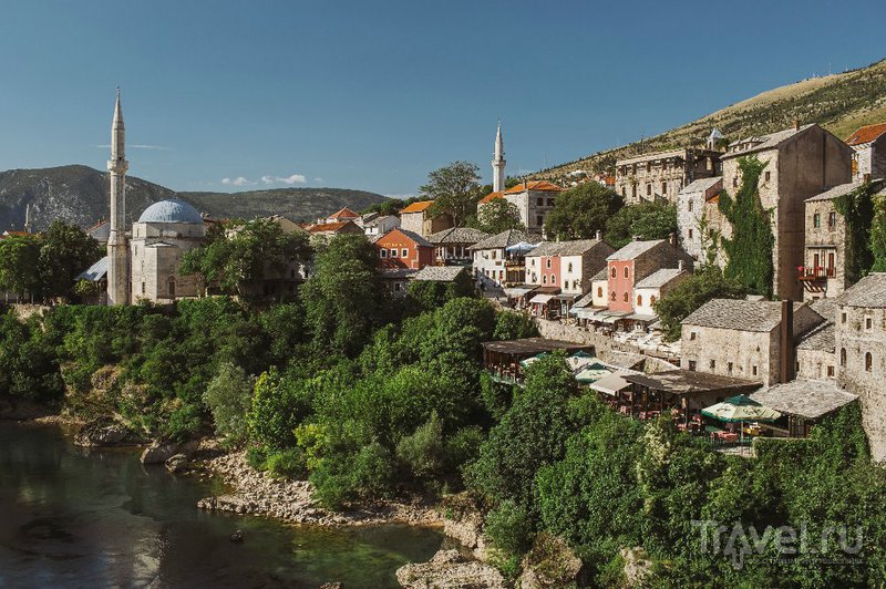 Город Мостар / Фото из Боснии и Герцеговины