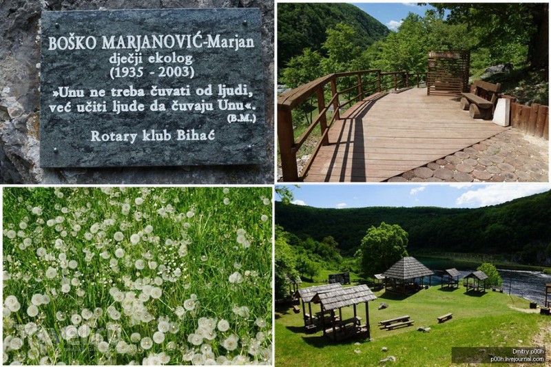 Красивый горный край. Босния-и-Герцеговина. Уна - национальный парк / Фото из Боснии и Герцеговины