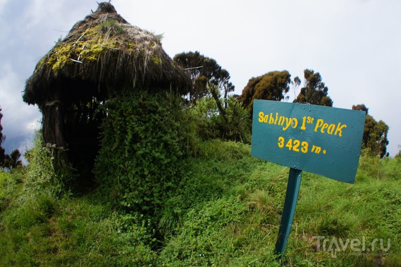 Вирунга. Mt Sabyinyo - Вулкан на границе трех стран / Фото из Республики Конго