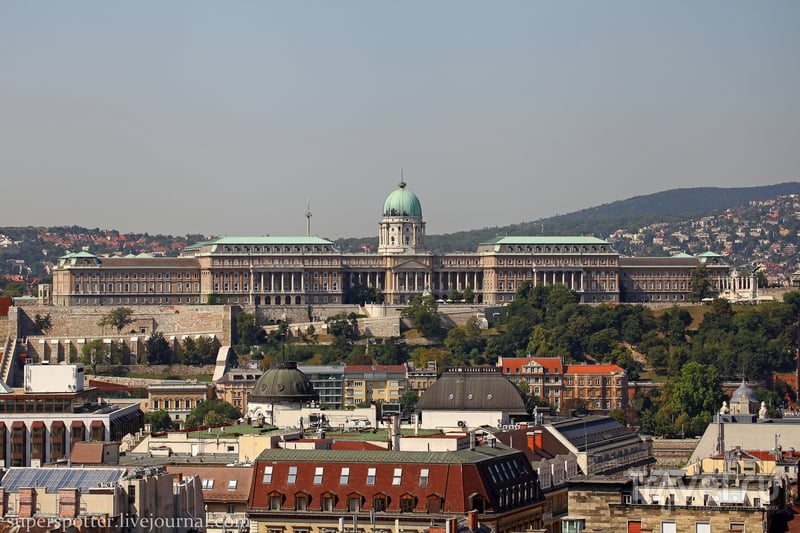 Будапешт. С панорамной площадки Базилики Святого Иштвана / Фото из Венгрии