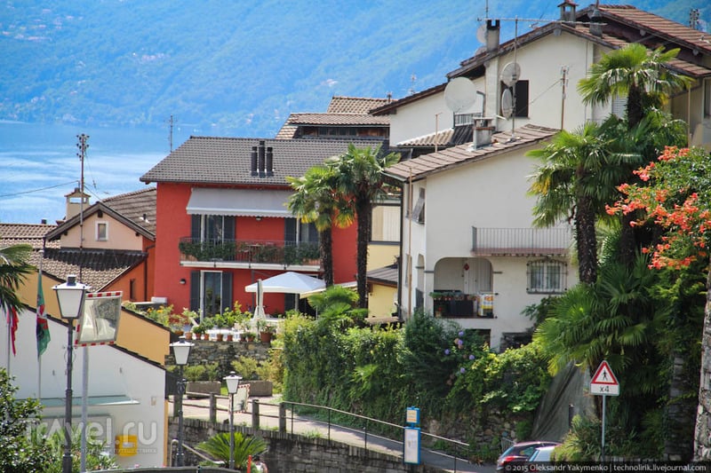 Ronco sopra Ascona - место, где провел последние годы жизни Э.М.Ремарк и где находится его могила / Фото из Швейцарии