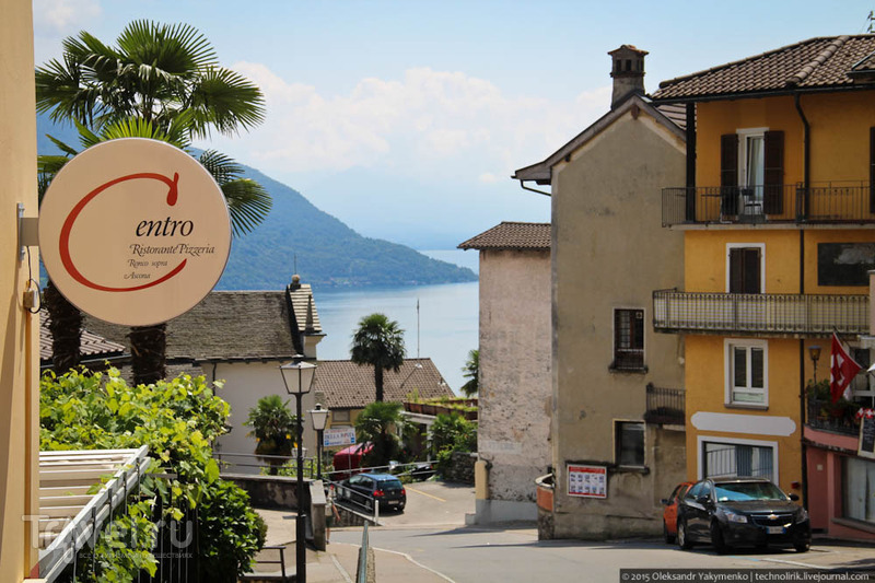 Ronco sopra Ascona - место, где провел последние годы жизни Э.М.Ремарк и где находится его могила / Фото из Швейцарии
