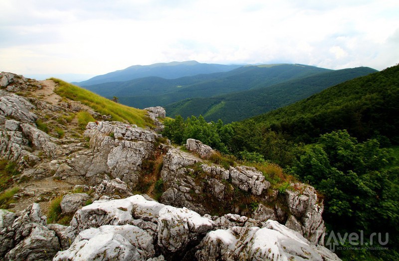 Пейзажи Болгарии. С высоты Шипкинского перевала / Фото из Болгарии