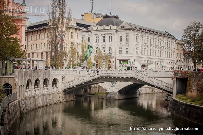 Любляна: неожиданно прекрасная / Фото из Словении