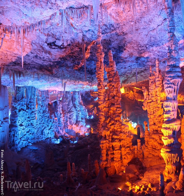 Сталактитовая пещера Сорек (Авшалома). Израиль / Израиль
