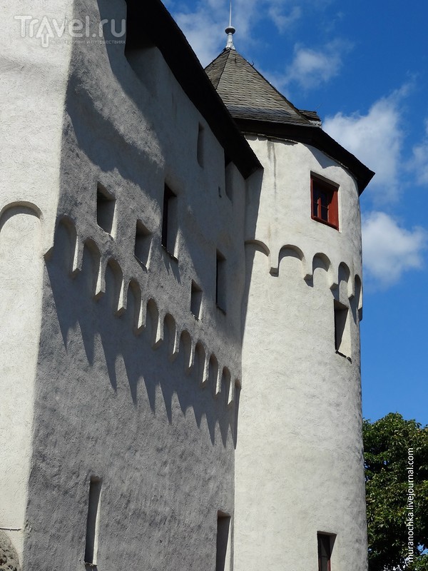 Германия: рыцарский замок Марксбург на Рейне / Германия