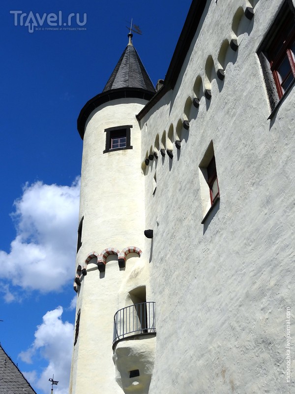 Германия: рыцарский замок Марксбург на Рейне / Германия