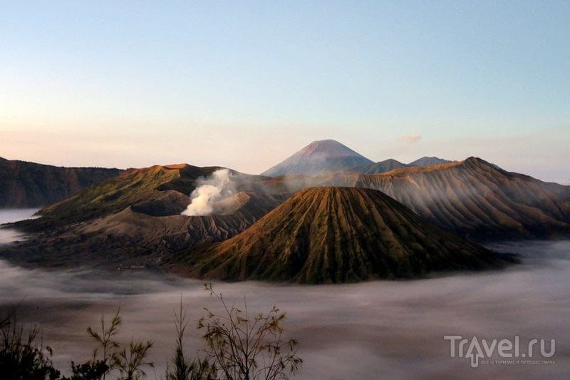 Ява: Вулкан Бромо издалека и поближе / Фото из Индонезии