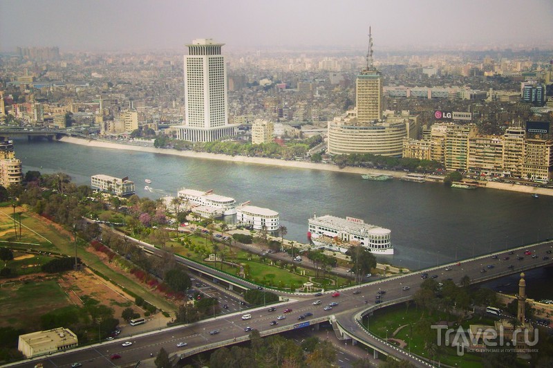 Каир с высоты птичьего полёта / Египет