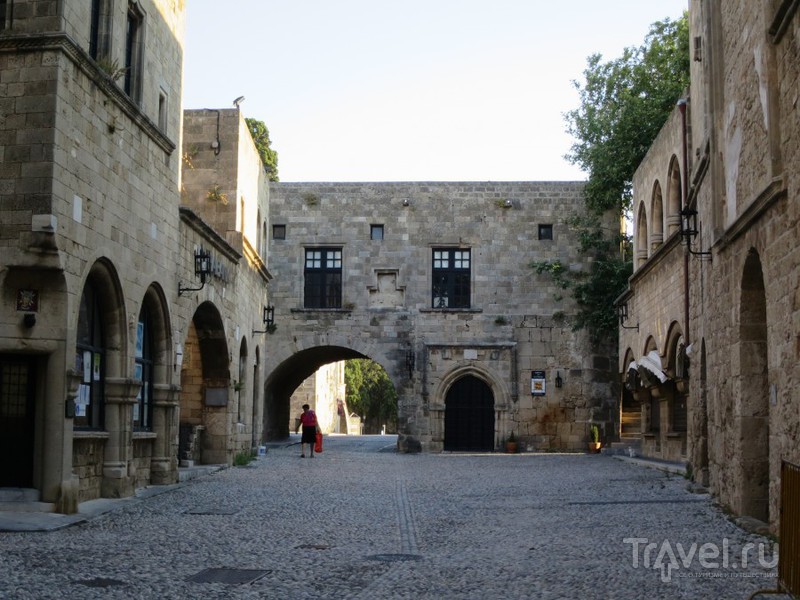 Средневековый Родос. Старый город / Фото из Греции