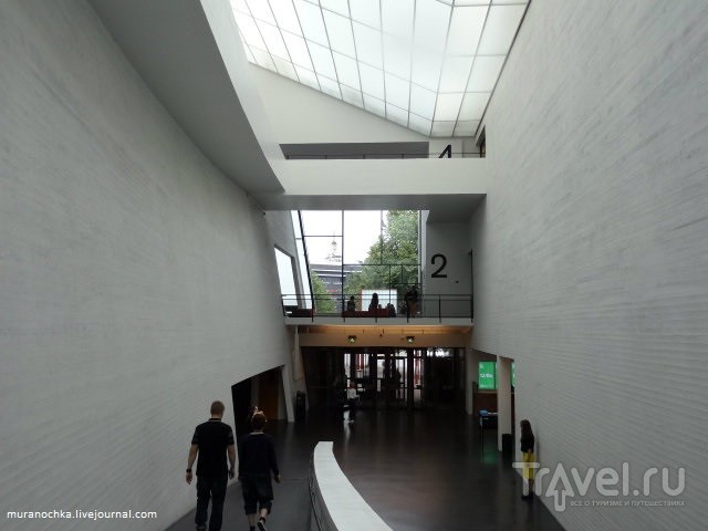 Киасма - пять этажей эмоций и событий. Музей современного искуства в Хельсинки / Финляндия