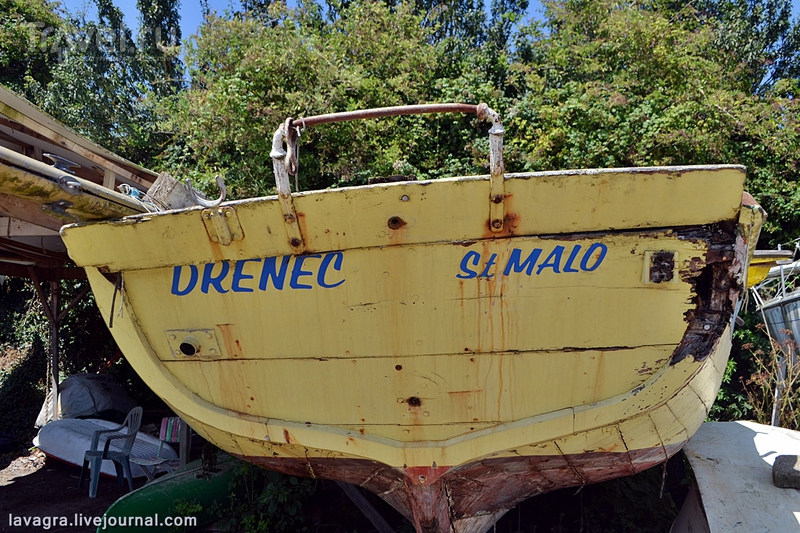 Кладбище кораблей в Сен-Мало или место, где заканчивается морская романтика / Фото из Франции