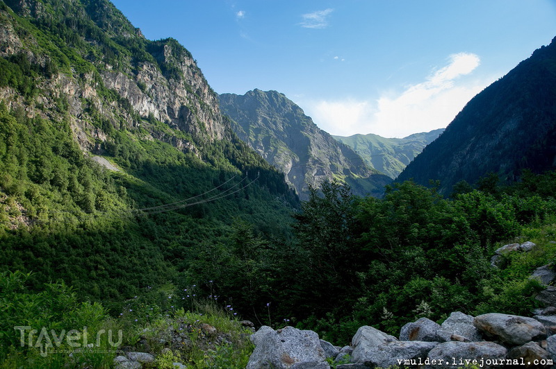 Путешествие в Верхний Кодор. Прогулка среди водопадов / Абхазия