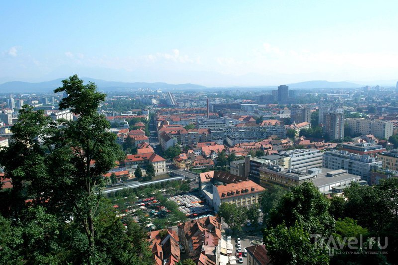 Любляна. Люблянский град / Словения