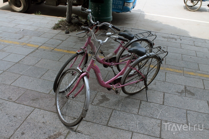 Китай: Яншо. Прогулка на велосипедах / Китай