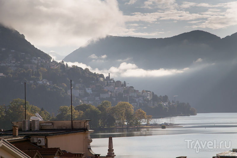 Туристическая часть Лугано и города Парадизо / Фото из Швейцарии