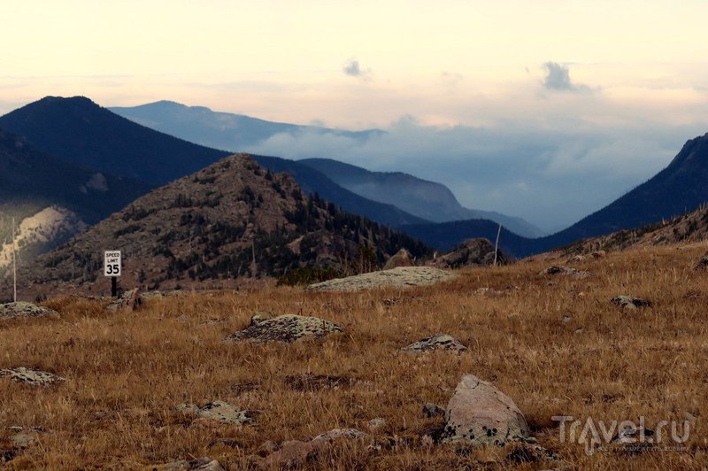США: Шоссе через Скалистые Горы Колорадо / Фото из США