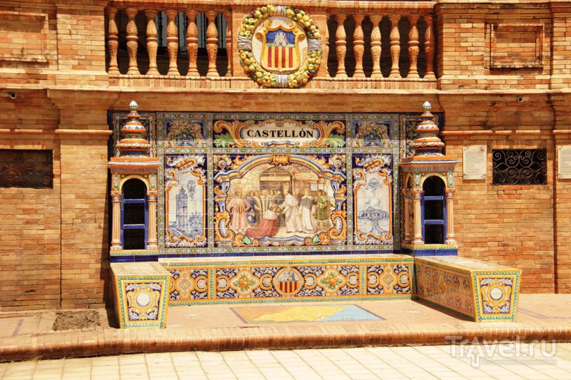 Визитная карточка Севильи - Площадь Испании / Испания