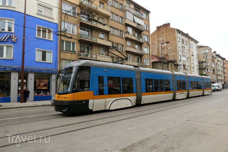 Общественный транспорт Софии / Болгария