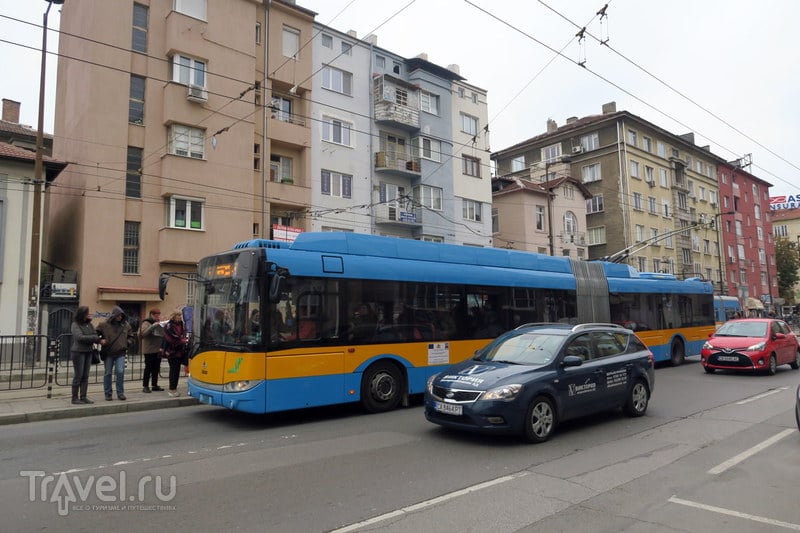 Общественный транспорт Софии / Болгария