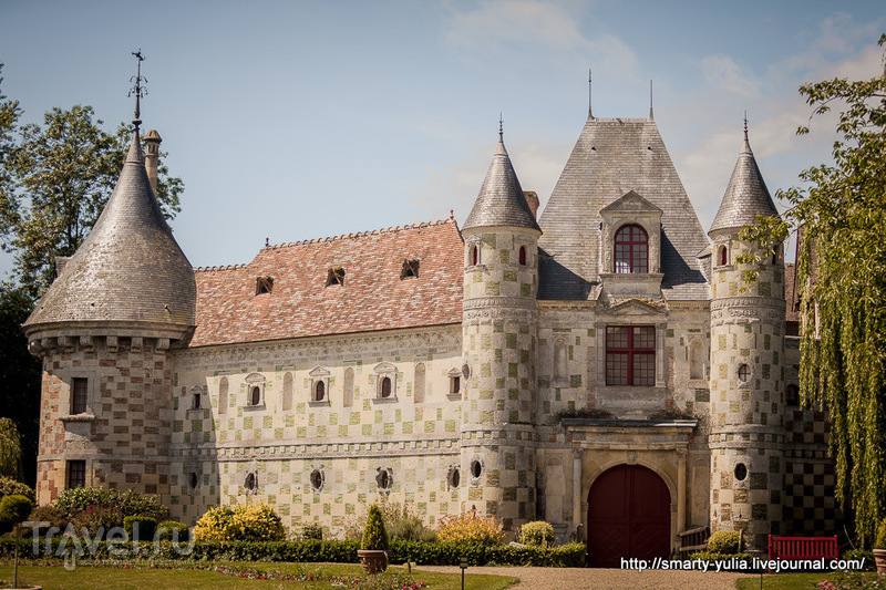 Нормандия, Замок Сен-Жермен де Ливэ / Франция