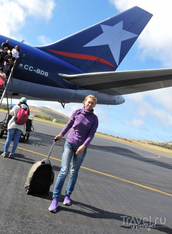 Летайте на остров Пасхи самолётами ЛАН! / Чили