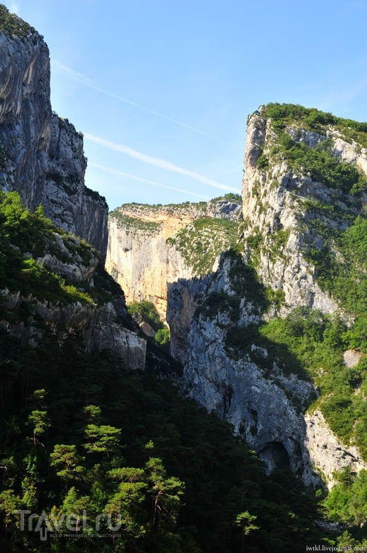 Прованс, Вердонское ущелье (Gorges du Verdon) - ещё один взгляд / Фото из Франции
