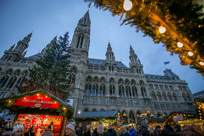 Рождественская Вена / Фото из Австрии