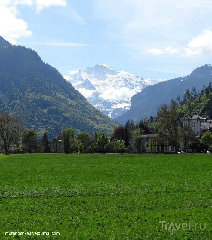 Через швейцарские Альпы / Швейцария