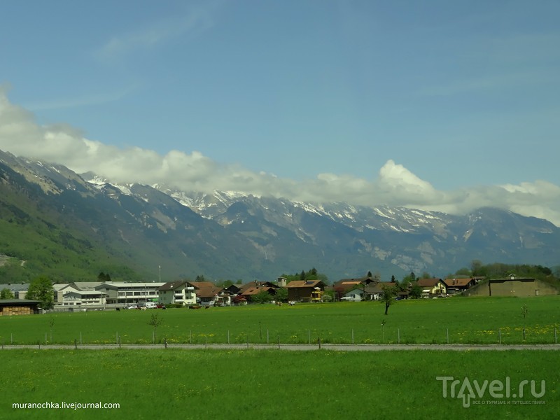 Через швейцарские Альпы / Швейцария
