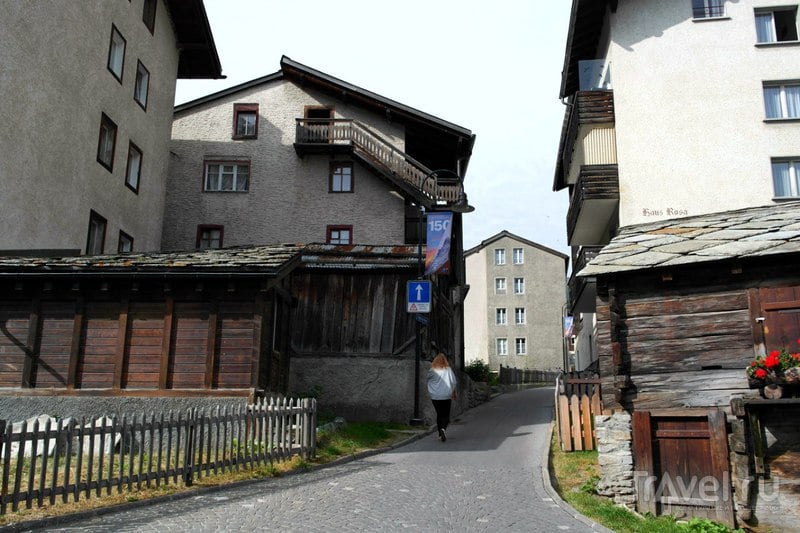 Церматт, Швейцария - Старая деревня или центр / Швейцария